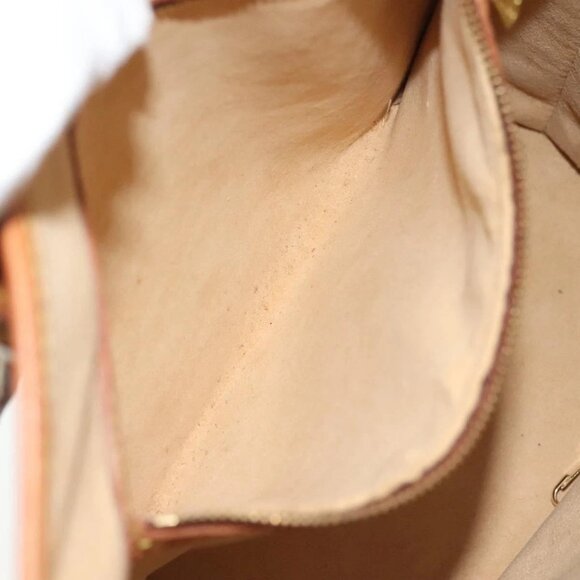 LOUIS VUITTON Nomad Leather Bucket PM Shoulder Bag Beige M85001 LV Auth yk19293 - Picture 13 of 16